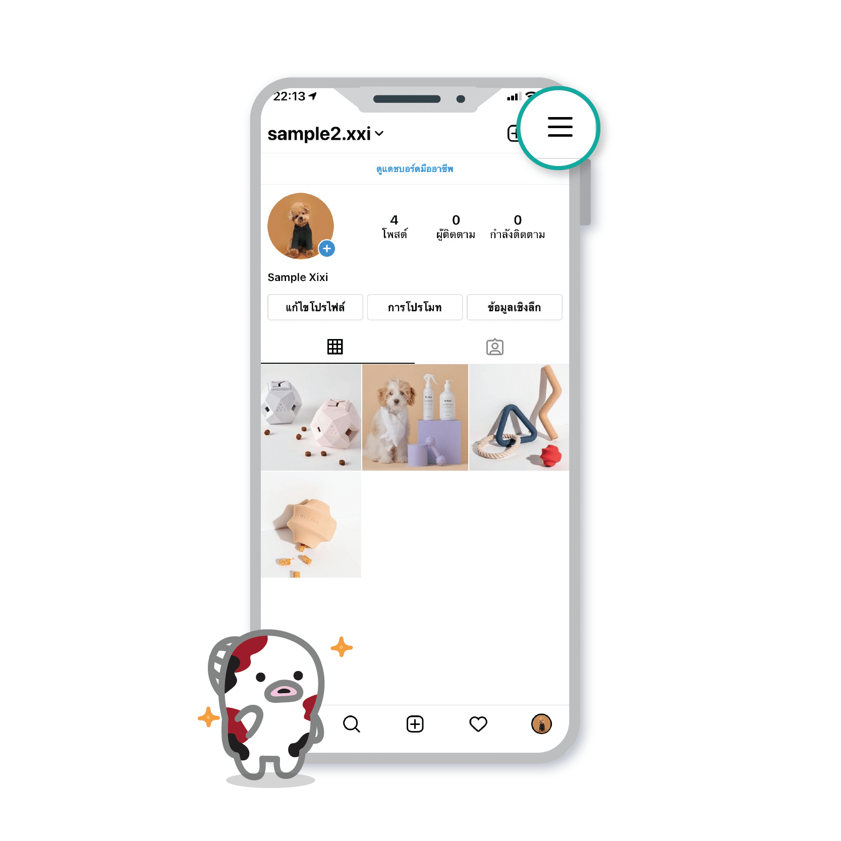 puppyvisor Instagram จัดการหลายบัญชี puppyvisor